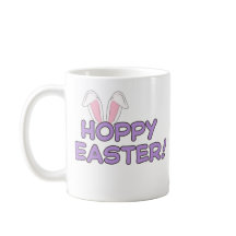 Hoppy Easter Mug | Design de lapin mignon
