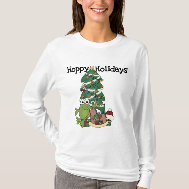 Hoppy Holidays Tshirts et cadeaux (Devant)