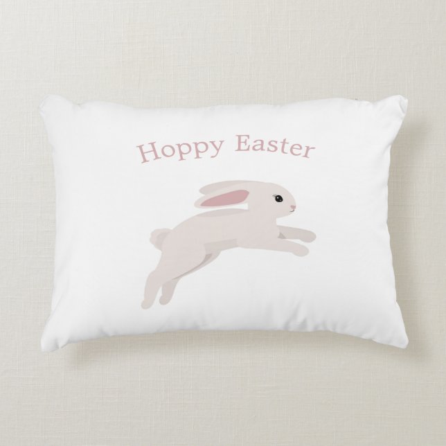 Hoppy Pâques - Coussin parfait pour votre maison (Devant)