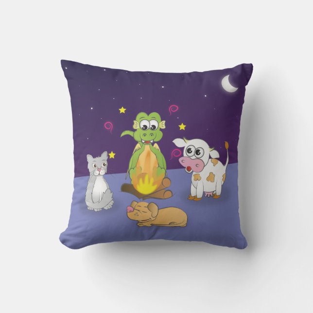 Horatio le coussin rêveur de nuit de dragon (Recto)