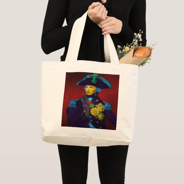 Horatio Nelson Pop Art Grand Sac fourre-tout (Devant (produit))