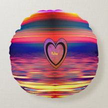 Horizon Abstrait - Coussin Accent