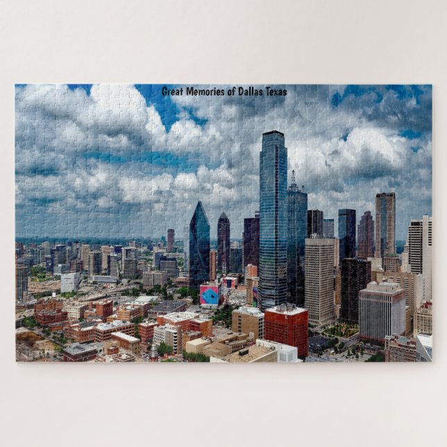 Horizon de Dallas Texas. Puzzle (Horizontal)
