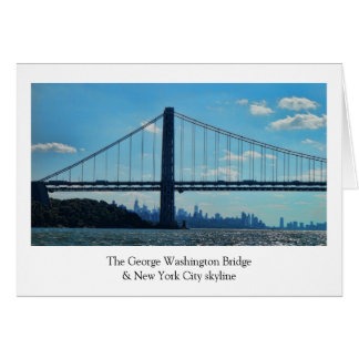 Horizon de New York City, pont de George
