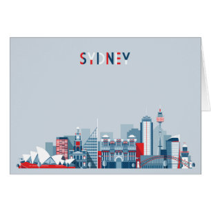 Horizon de ville de Sydney Australie