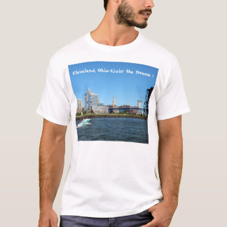 Horizon "Livin de rivière de Cleveland" le T-shirt