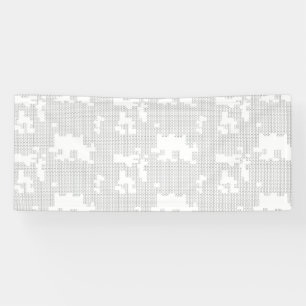 Horizontal, Porcelaine, Bannière de coquillage