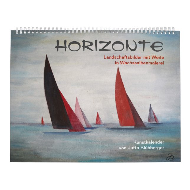 Horizonte - Kunstkalender - Calendrier (allemand) (Protection)