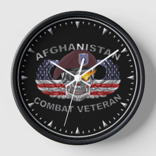 Horloge 173e brigade aéroportée Afghanistan Vétéran
