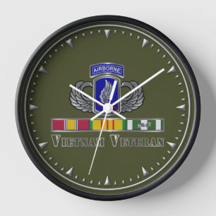 Horloge 173e brigade aéroportée Vétéran du Vietnam