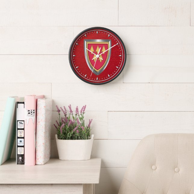 Horloge 32D Commandement de la défense aérienne et antimis (Salle de lecture)