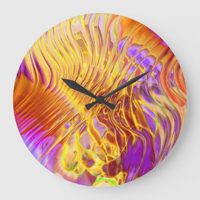 Horloge 3 Mur Sinueux (Recto)