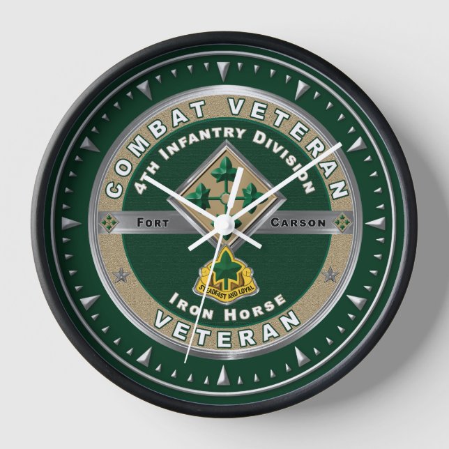 Horloge 4e division d'infanterie Vétérinaire de combat (Recto)