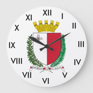 Horloge à armoiries de Malte