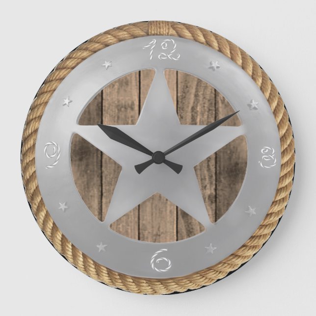 HORLOGE À BADGE WESTERN STAR (Recto)