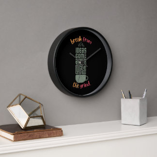 Horloge à café Idées