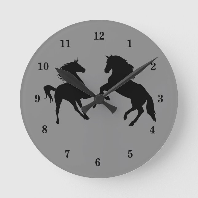 Horloge à cheval avec couleurs personnalisées et p (Recto)