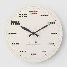 Horloge à code Morse - Heures à la longueur de sig