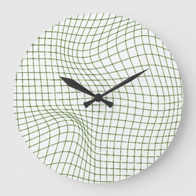 Horloge à conception linéaire unique  (Recto)