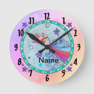 Horloge à main volante