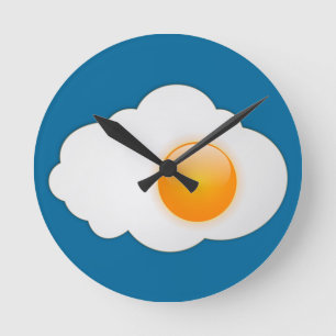 horloge à oeufs frits
