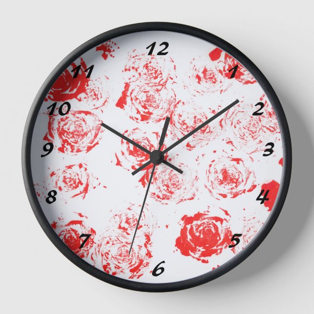 Horloge à piles simple (Recto)