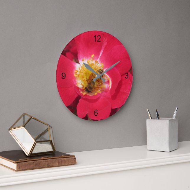 Horloge - Abeille affairée (Bureau)
