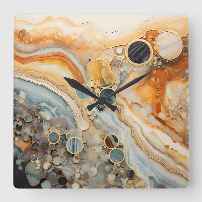 Horloge Abstraite de la paroi fossile (Recto)