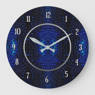 Horloge Abstraite de la paroi ronde Motif