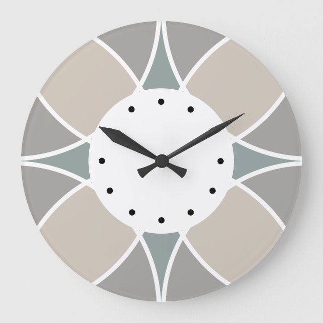 Horloge Abstraite moderne (Recto)