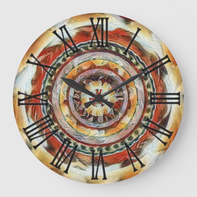 Horloge Abstraite Rustique Sud-Ouest (Recto)