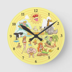 Horloge acrylique San Diego California