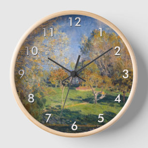 Horloge Alfred Sisley - Le Jardin de Hoschede, Montgeron