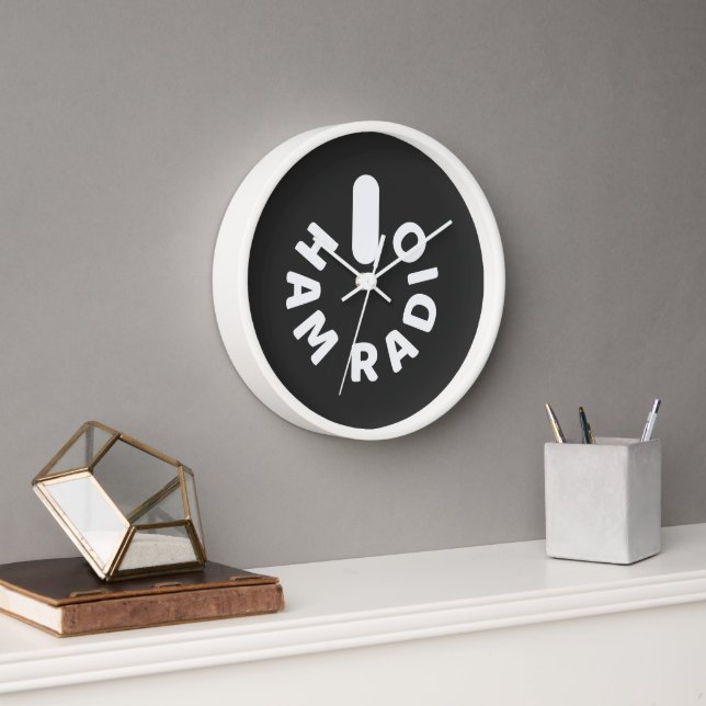 Horloge Alimenté par la radio HAM (Bureau)