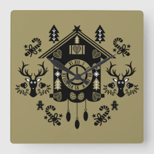 Horloge allemande Noël