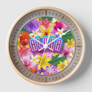 Horloge Aloha !