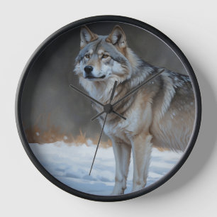 Horloge Alpha Timber Wolf Art