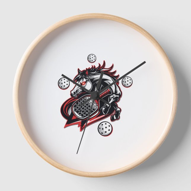Horloge Amateur du cheval de Pickleball (Recto)