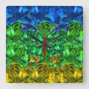 Horloge Amazigh Acrylique