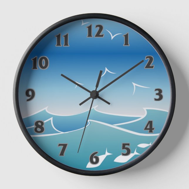 Horloge Amoureux de la mer (Recto)