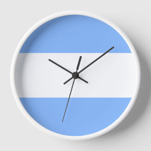 Horloge Amusant Chic Bleu Bleu Bleu Bleu Bleu Bleu Bleu Na