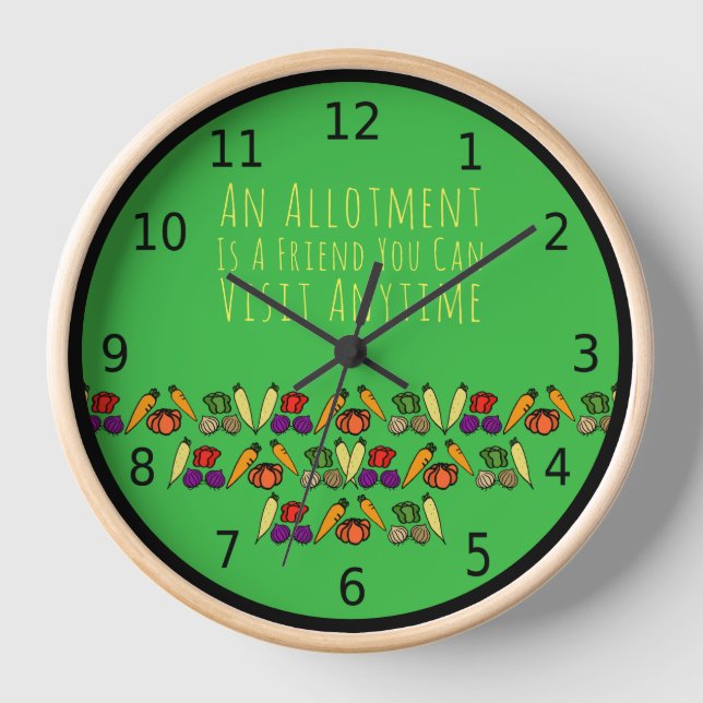 Horloge An allotment is a friend you can visit anytime (Recto)