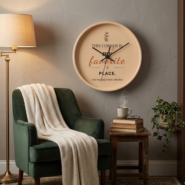 Horloge analogique du coin lecture (Créateur téléchargé)