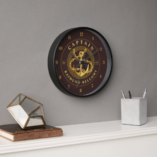 Horloge Ancre or