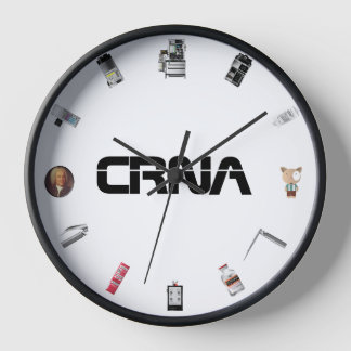 Horloge Anesthésie CRNA