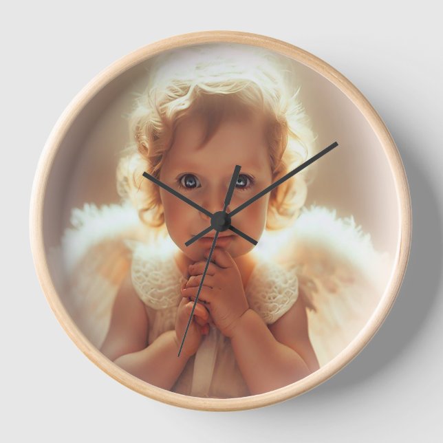 Horloge Anges bébés (Recto)