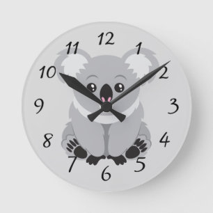Horloge Animée de l'ours Koala