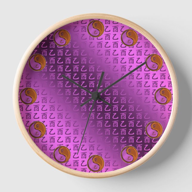 Horloge Année du Coq de Bois (Recto)