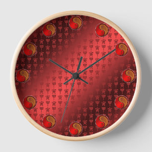 Horloge Année du Tigre de Bois