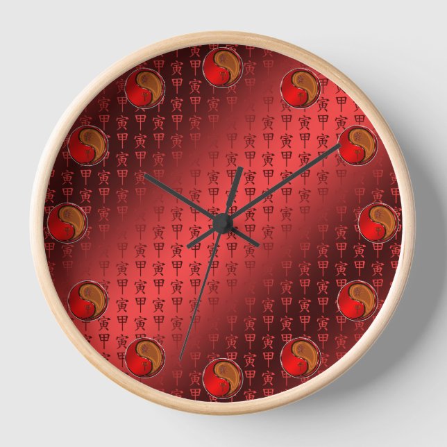 Horloge Année du Tigre de Bois (Recto)